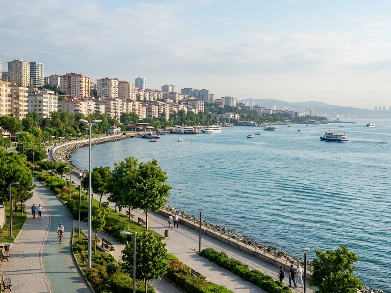 Güzelyalı sahil ve Marmaray çevresi