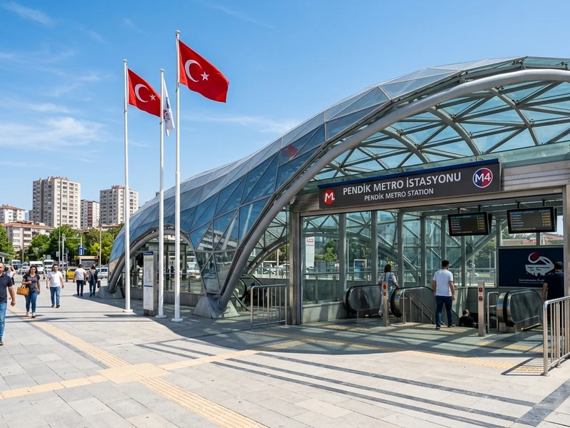 Yayalar mahallesi metro çevresi konutlar