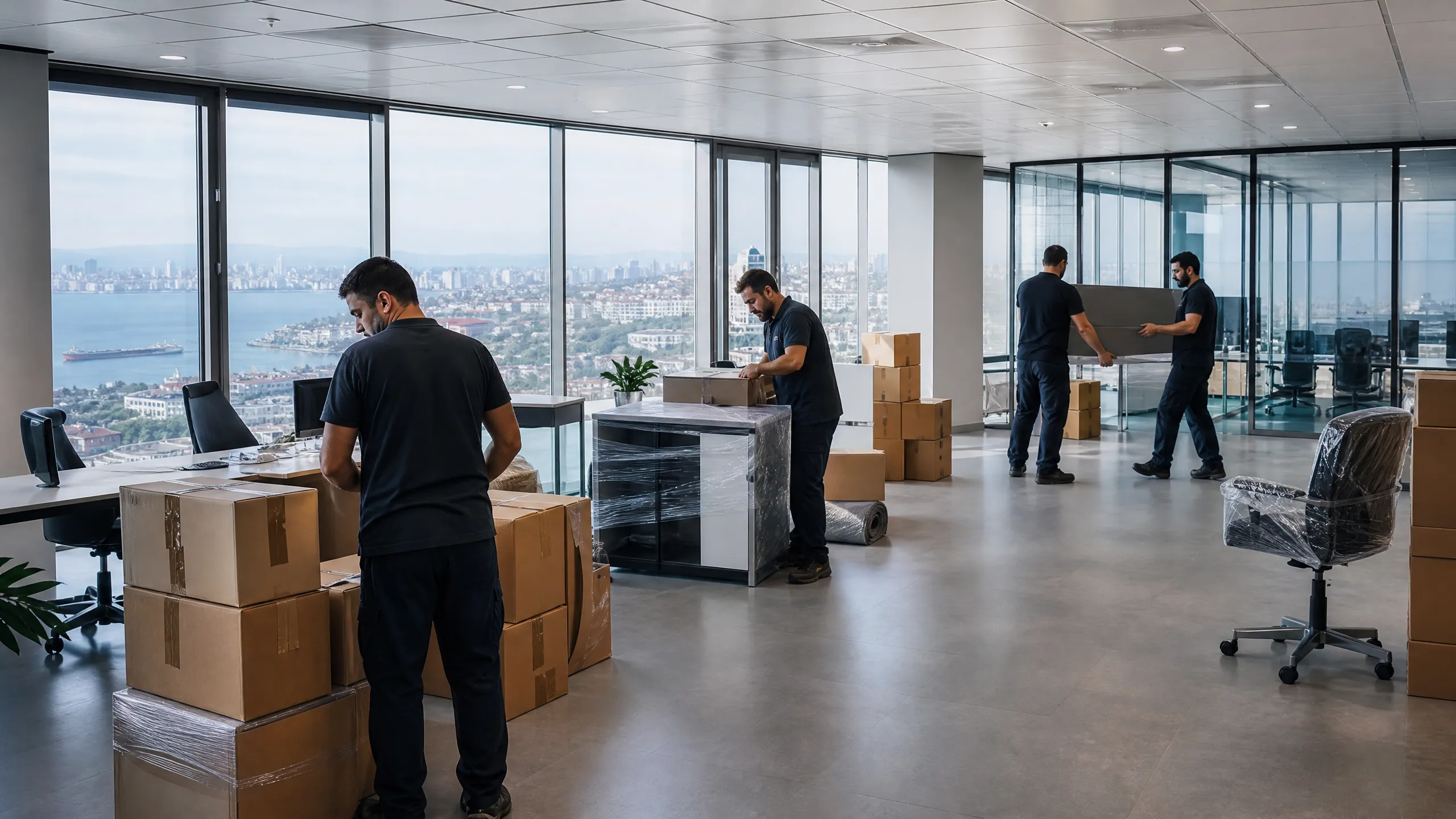 Pendik ofis taşımacılığı ve kurumsal nakliyat süreci