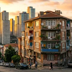 Kaynarca mahallesi çarşı ve konutlar